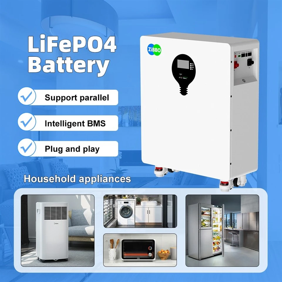 China Factory 51.2V 48V 200Ah LiFePO4 Lithium Battery Ground Type Home Energy Storage