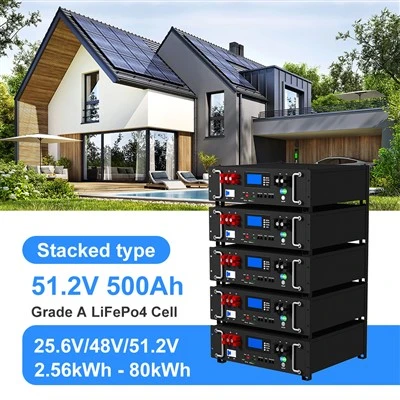 باتری لیتیوم خورشیدی 51.2V 500AH 25KWH باتری سرور سرور