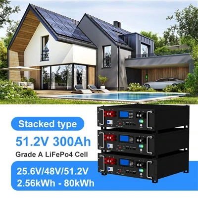 ZBPower Stackable 51.2V 300AH باتری لیتیوم 6000 چرخه عمر 15kwh
